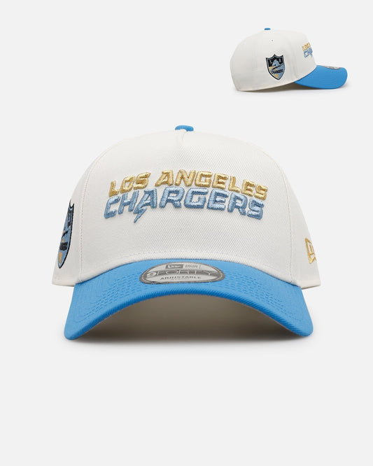 New Era Los Angeles Chargers 'Chrome Metallic Wordmark' 9FORTY A-Frame Snapback Chrome