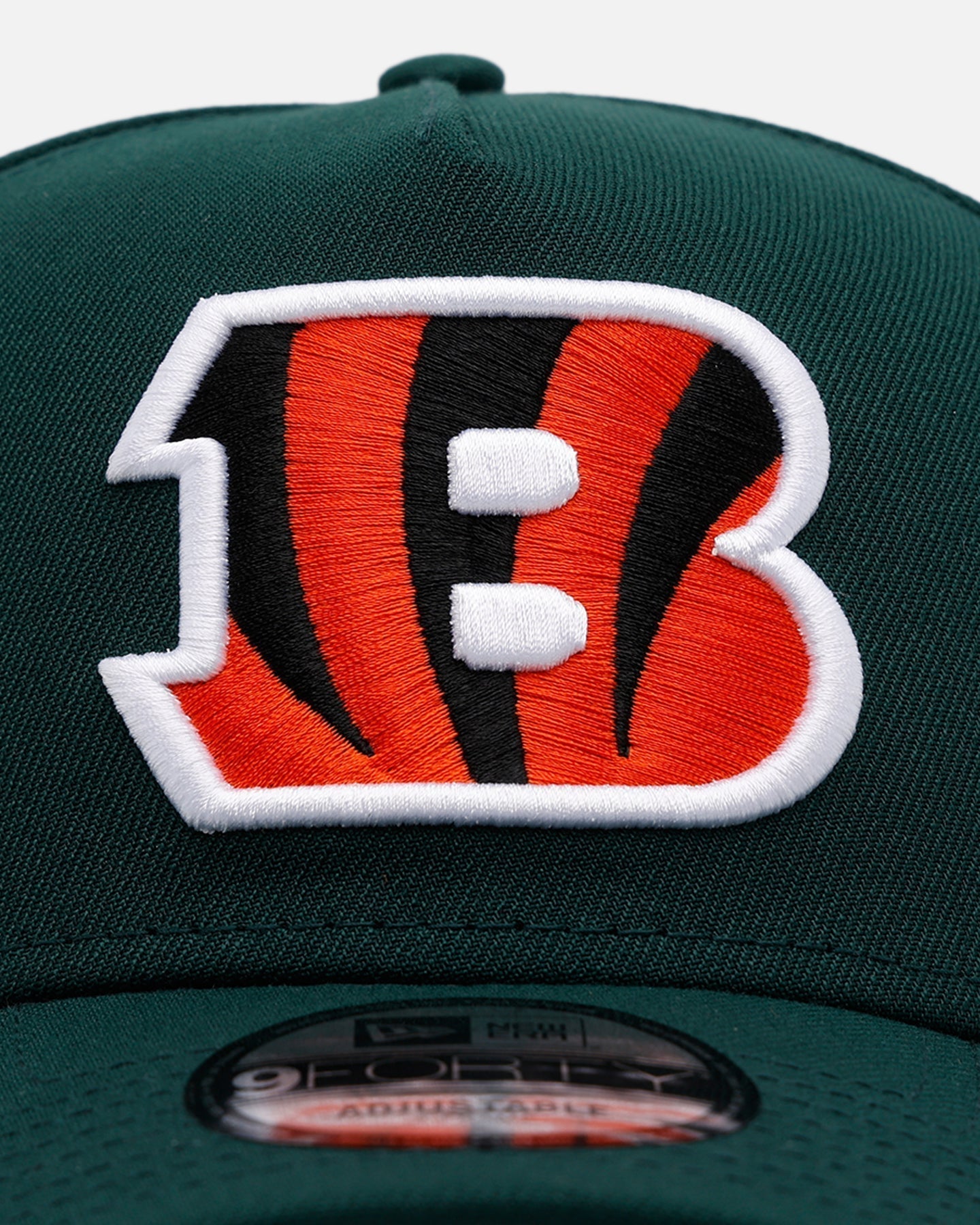 New Era Cincinnati Bengals 'Evergreen' 9FORTY A-Frame Snapback Dark Green