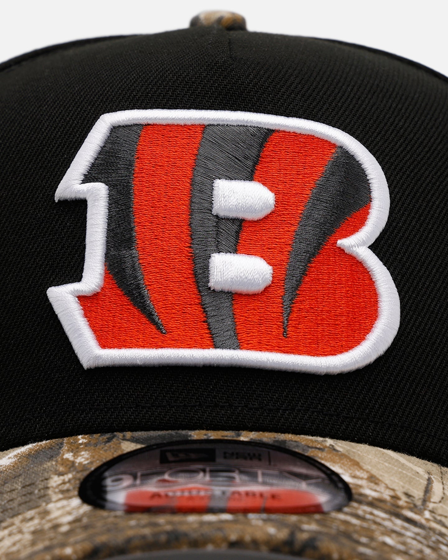 New Era Cincinnati Bengals 'Black Crown Realtree Visor' 9FORTY A-Frame Snapback Realtree Edge/Black