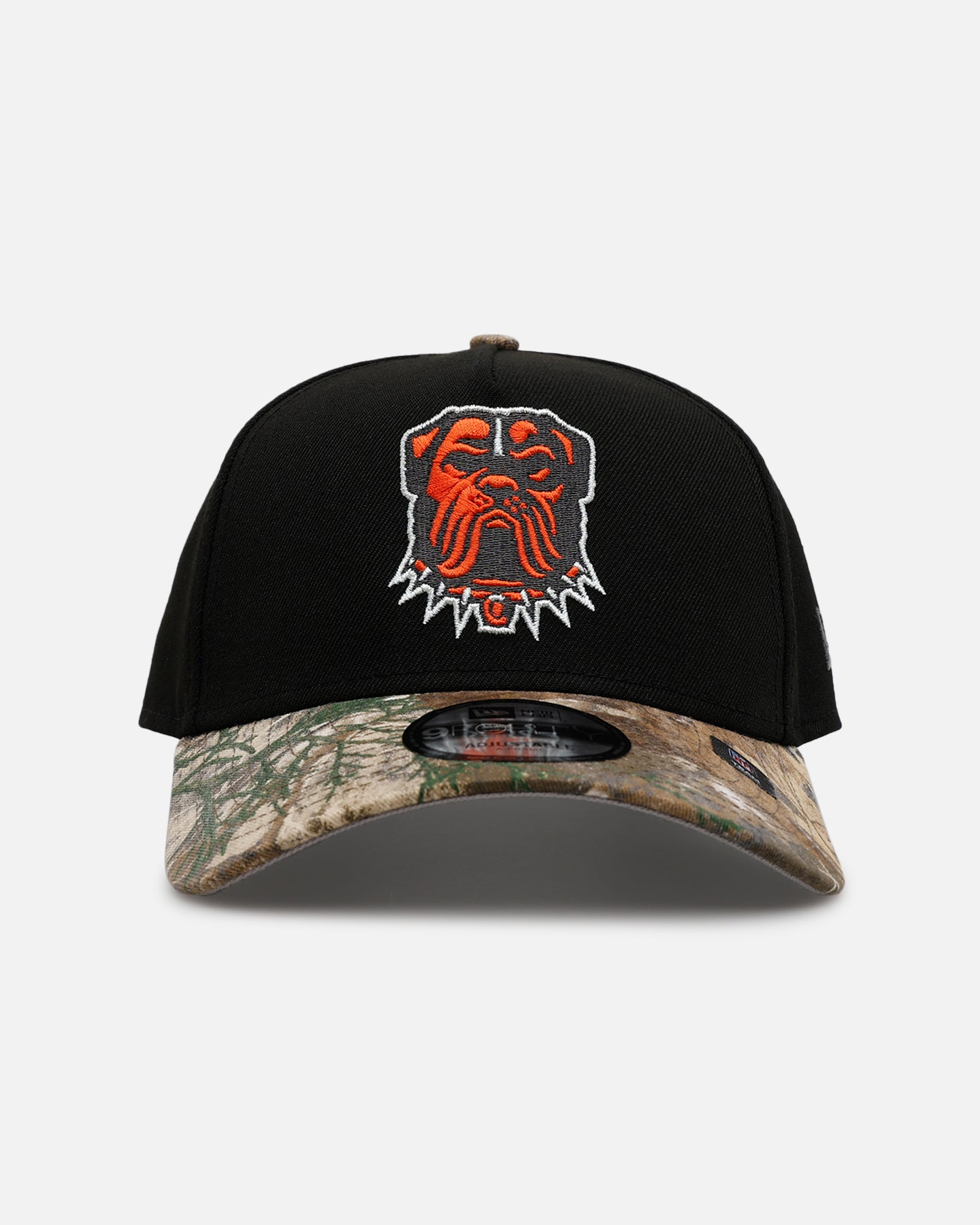 New Era Cleveland Browns 'Black Crown Realtree Visor' 9FORTY A-Frame Snapback Realtree Edge/Black