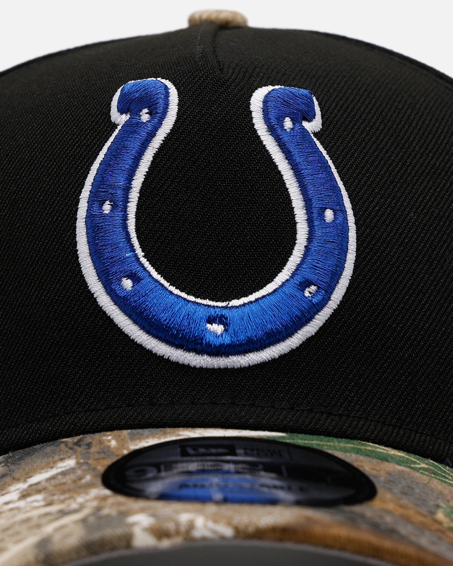 New Era Indianapolis Colts 'Black Crown Realtree Visor' 9FORTY A-Frame Snapback Realtree Edge/Black