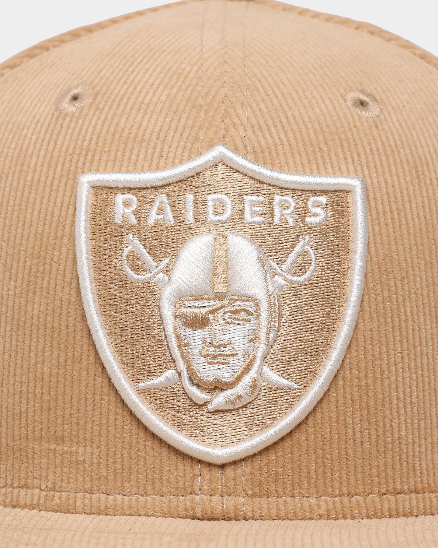 New Era Oakland Raiders 'Classic Corduroy' 59FIFTY Fitted Wheat
