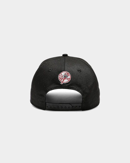 New Era New York Yankees Drip Logo 9FORTY A-Frame Snapback Black