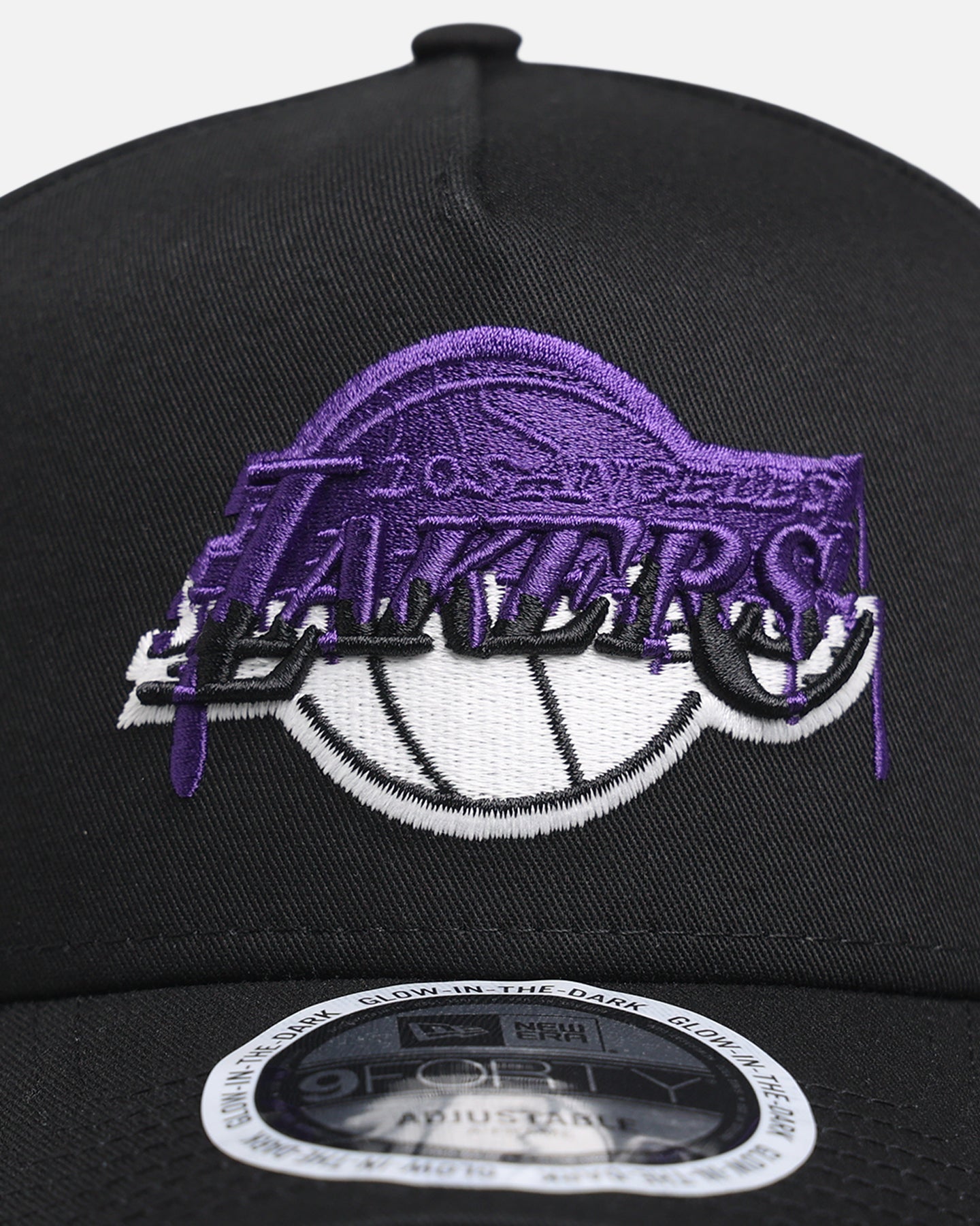 New Era Los Angeles Lakers 'Drip 3.0' 9FORTY A-Frame Snapback Black