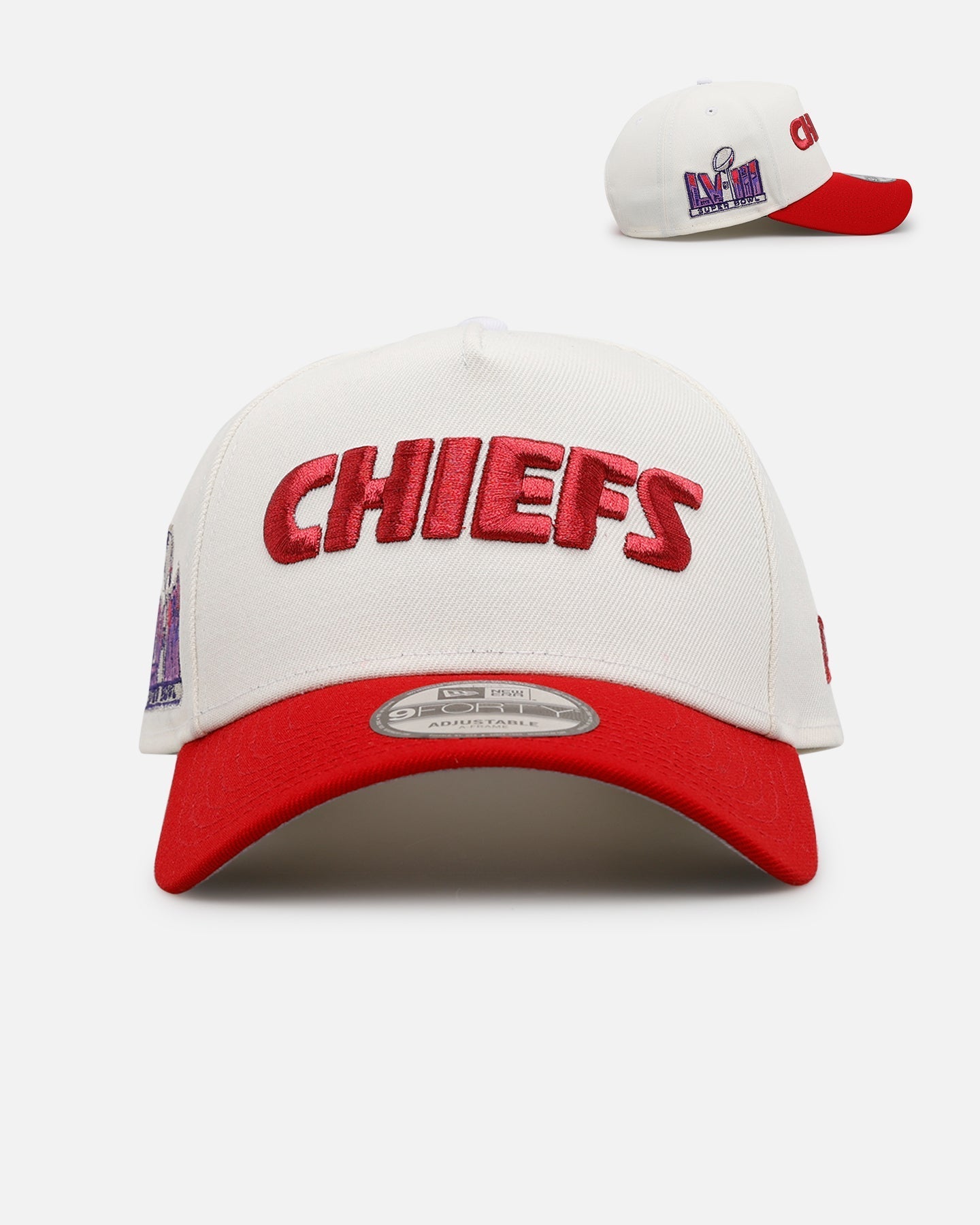 New Era Kansas City Chiefs 'Chrome Metallic Wordmark' 9FORTY A-Frame Snapback Chrome