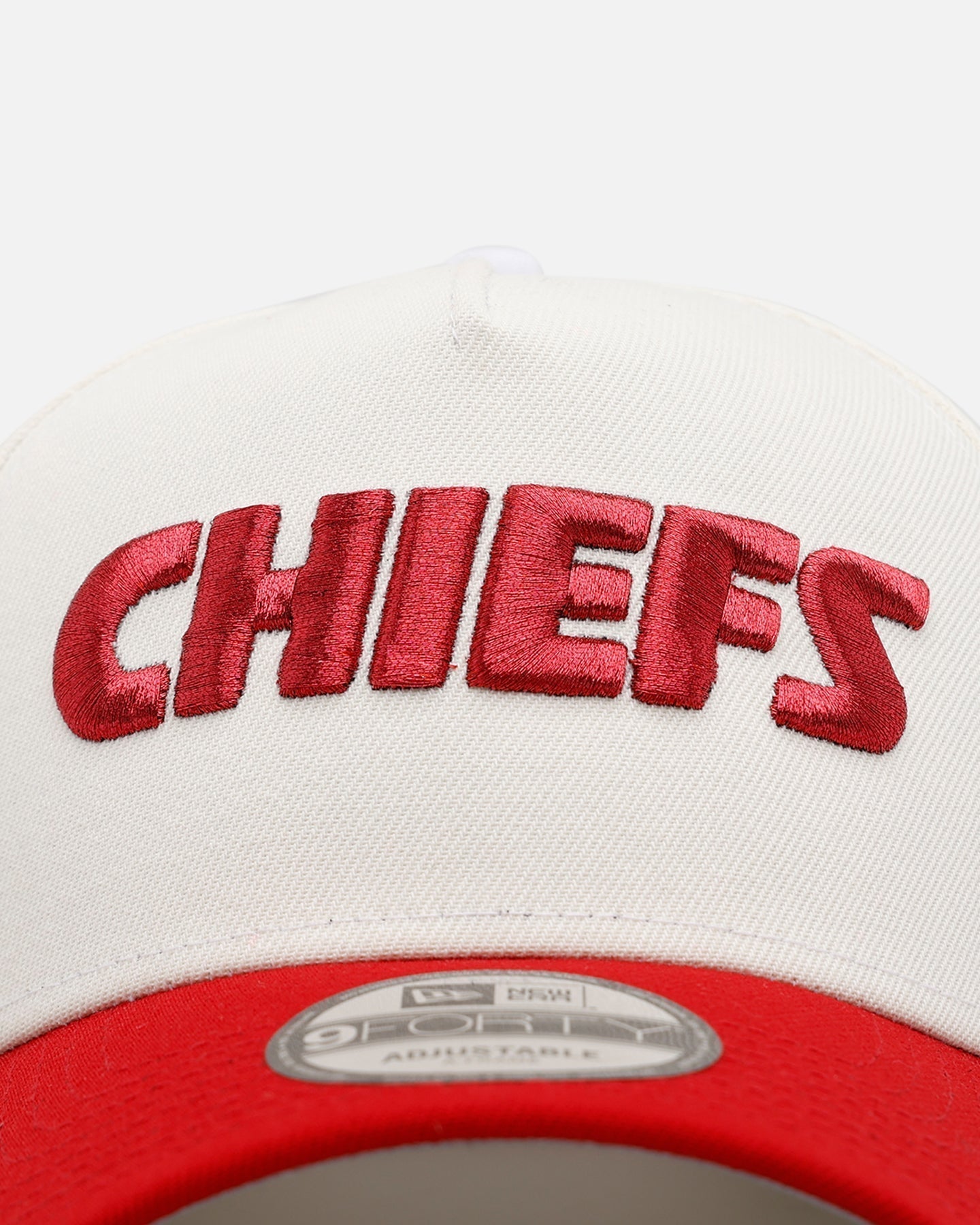 New Era Kansas City Chiefs 'Chrome Metallic Wordmark' 9FORTY A-Frame Snapback Chrome