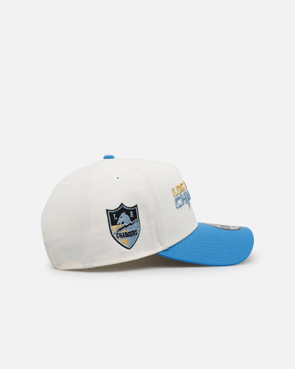 New Era Los Angeles Chargers 'Chrome Metallic Wordmark' 9FORTY A-Frame Snapback Chrome