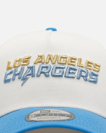 New Era Los Angeles Chargers 'Chrome Metallic Wordmark' 9FORTY A-Frame Snapback Chrome