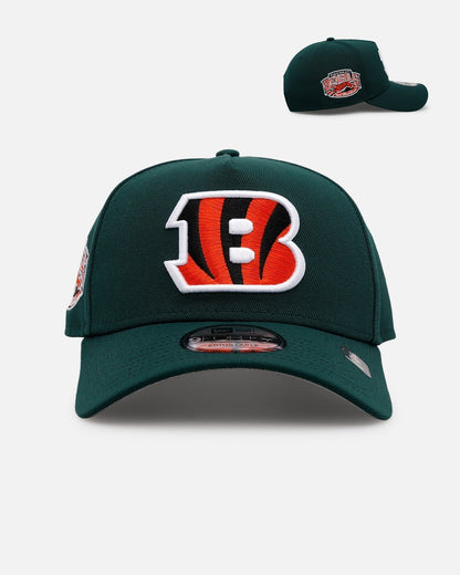 New Era Cincinnati Bengals 'Evergreen' 9FORTY A-Frame Snapback Dark Green