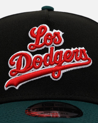 New Era Los Angeles Dodgers 'Mexican Independence Day 2.0' 9FORTY A-Frame Snapback Black/Green