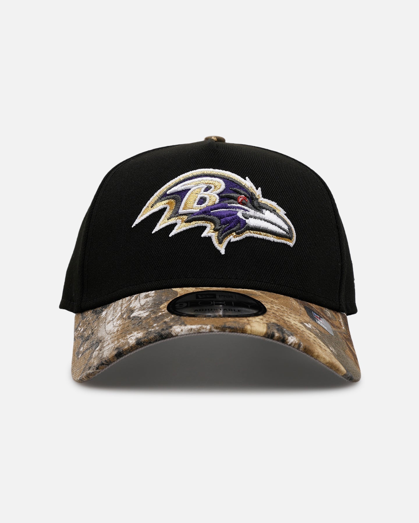 New Era Baltimore Ravens 'Black Crown Realtree Visor' 9FORTY A-Frame Snapback Realtree Edge/Black