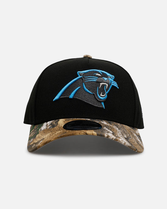 New Era Carolina Panthers 'Black Crown Realtree Visor' 9FORTY A-Frame Snapback Realtree Edge/Black