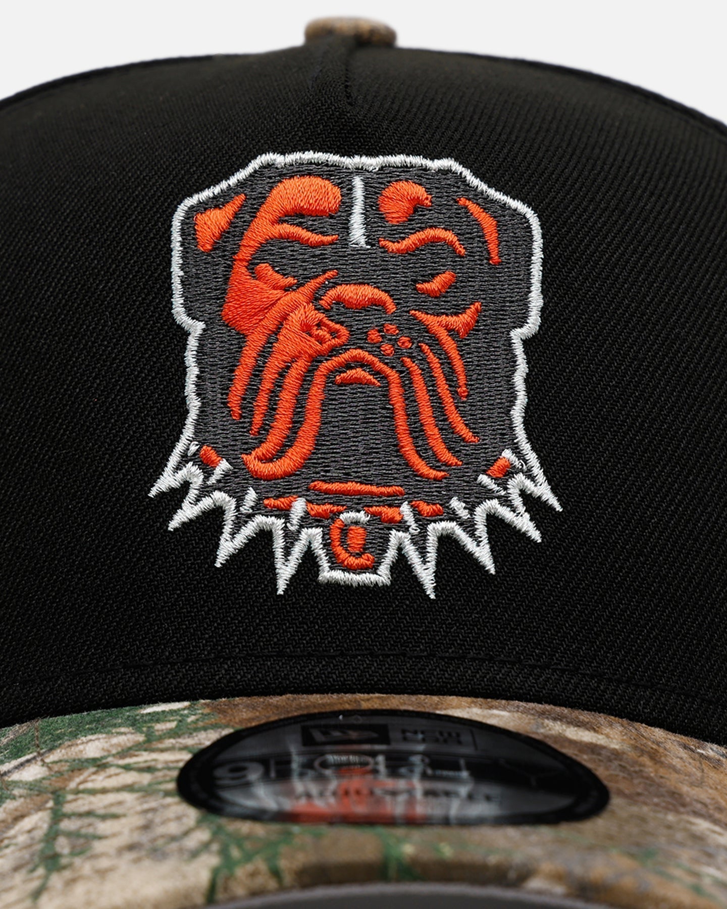 New Era Cleveland Browns 'Black Crown Realtree Visor' 9FORTY A-Frame Snapback Realtree Edge/Black
