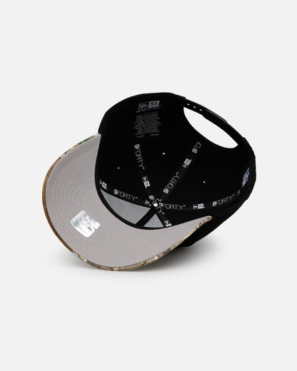 New Era Indianapolis Colts 'Black Crown Realtree Visor' 9FORTY A-Frame Snapback Realtree Edge/Black