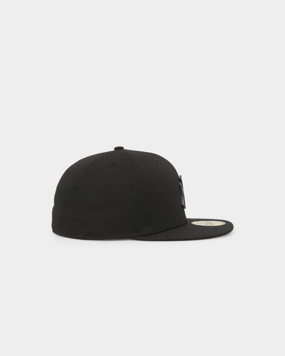 New Era New York Yankees 'Metal Badge' 59FIFTY Fitted Black/Black