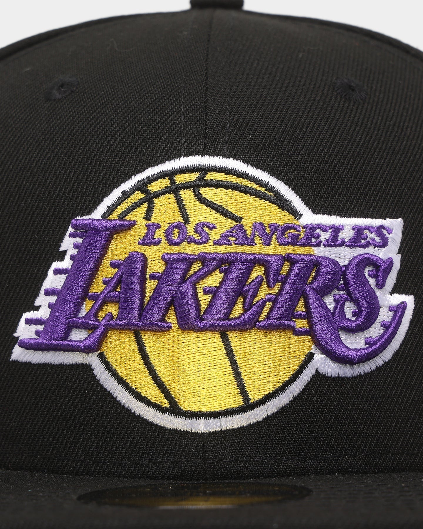 New Era Los Angeles Lakers 'Camo Underbrim' 59FIFTY Fitted Black
