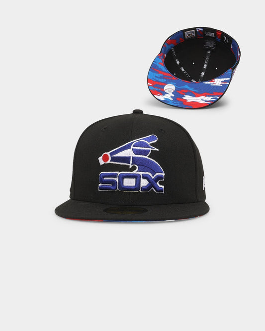New Era Chicago White Sox 'Camo Underbrim' 59FIFTY Fitted Black